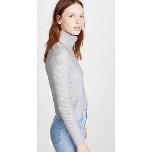 Club Monaco Ribbed Turtleneck